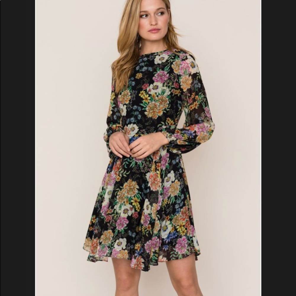 Yumi Kim Carousel Dress in Wisteria Park Print.